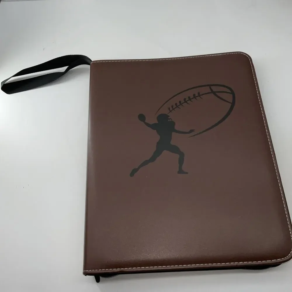 football card binder with sleeves HESPLUS 900 Pockets Trading Album Folder Baseball Card Collectible Trading Album for Baseball Cards Trading Cards and made of durable PU leather and EVA foam for lasting protection. POKONBOY 720 Pockets Trading Card